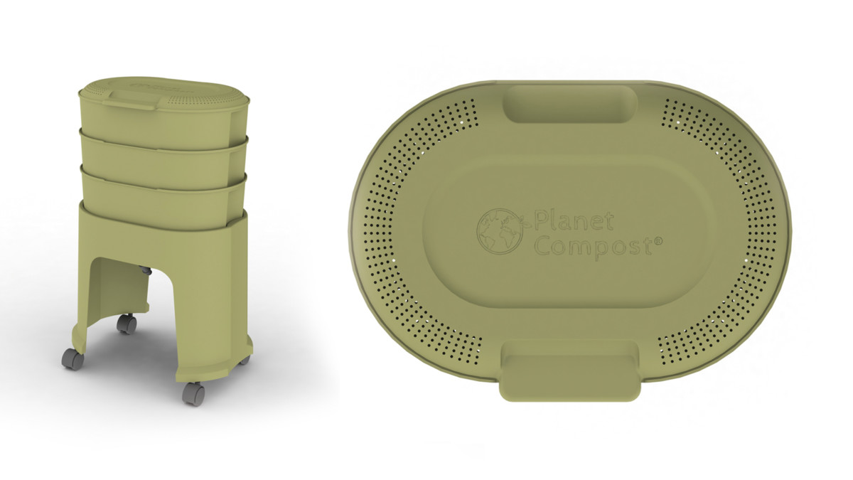 Composteurs d'intérieur et d'extérieur Planet Compost